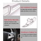 thumbnail image 5 of Extensión de volante de aluminio (plateado) para Mercedes Clase A/Clase C/Clase E/CLS/CLA/GLC/GLK/GLE, 5 of 5