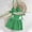 Green, variant on 2026 New Bikini Set for Women Two Piece Swimsuits V Neck Low Rise Crisscross Back Self Tie Spaghetti Straps, Womens Split Bikini Swimsuit Sport Swimsuit (Saffron, Large)