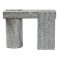thumbnail image 6 of bali & pari Tawana Coastal Console Table, Black/White, 6 of 9