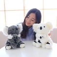 thumbnail image 4 of Flmtop Cute Simulated Koala Plush Toy Super Soft Stuffed Animal Doll Birthday Gift, 4 of 8