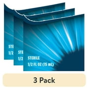 (3 pack) Bausch + Lomb Muro 128 Solution 5% 15 ML Each