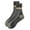 Black, variant on Men's Winter Splice Color Warm Socks, Deodorize and Absorb Sweat Middle Barrel Above-Ankle Socks Black