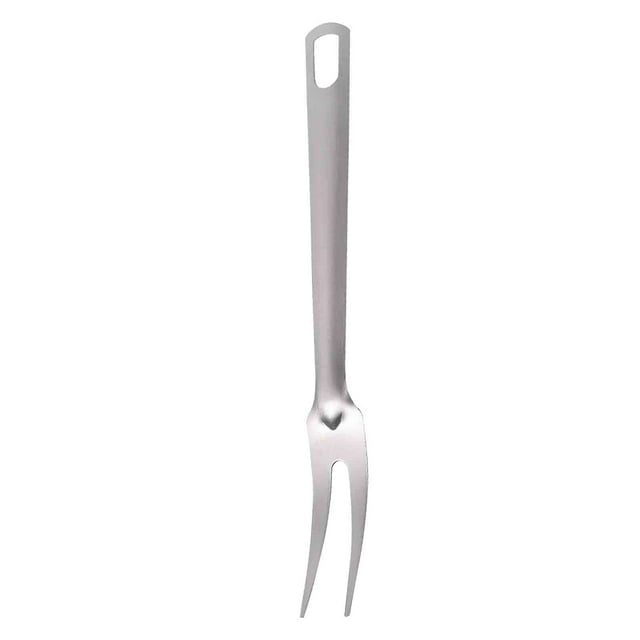 Xihbxyly Tenedor para Barbacoa, Brochetas de Acero Inoxidable de Alta Resistencia, Diseño de Doble Horquilla para Mayor Estabilidad, Fácil de Limpiar y Reutilizable, Ideal para Asar En Interiores y E