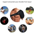 thumbnail image 3 of Shoulder Support Brace for Men and Women, Adjustable Shoulder Stability Brace with Pressure Pad. Should Compression Sleeve for Shoulder Injuries, Rotator Cuff, AC Joint, 3 of 8
