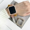 thumbnail image 3 of Allytechgroup Apple Watch 4 5 6 SE 40mm Case, Glitter Bling Dual-Row Rhinestone Hard Shell Cover Girly Stylish Luxury Watch Case Cover for Apple Watch Series 4 5 6 SE 40mm, Black, 3 of 8