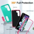 thumbnail image 2 of ShellTech for Samsung Galaxy S23 Phone Case with Built in Kickstand,Shockproof/Dustproof/Drop Proof Military Grade Protective Cover for Galaxy S23 5G,F, 2 of 9