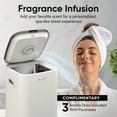 thumbnail image 7 of Miko Nest 23L Electric Bucket-Style Towel Warmer, 450W, White Plastic Finish – Warms Towels, Robes, Blankets & Pajamas for Spa-like Comfort, 7 of 7