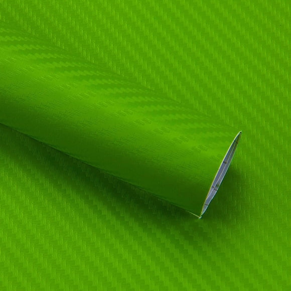 50*300Cm Multi-Color Selectable Cutting 3D Carbon Fiber Film Car Body Color Green Mingyqi