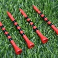 thumbnail image 4 of AOOOWER 100 Pcs Professional Bamboo Golf Tees Striped Golf Ball Tees Holder Easy to Use, 4 of 13