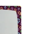 thumbnail image 3 of Ambesonne Paw Print Fitted Sheet, Cartoon Puppy Kitten Art, King Size, Purple and Multicolor, 3 of 5