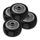 thumbnail image 1 of 4 ruedas giratorias con bloqueo, silenciosas y resistentes para carritos, 1 of 8