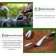 thumbnail image 2 of Desmalezador de jardín portátil pequeño, herramienta de trasplante de aleación de aluminio, herramienta de deshierbe, pala de jardín Manual ergonómica, 2 uds. Rojo Verde  Cocina, Decoración y Otros, 2 of 5