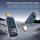thumbnail image 5 of Adaptador OTG Tipo C A Tipo C, 240 W, USB 4, Adaptador de Carga con Pantalla Digital, Transferencia de Video 8K para Teléfono, Tableta, Azul Transparente, 5 of 5