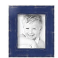 thumbnail image 2 of ArtToFrames 5" x 6" Navy Blue Picture Frame, 5x6 inch Blue Wood Poster Frame (WOM-4603), 2 Pack, 2 of 7