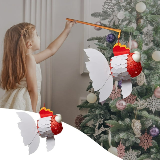 Linterna de Papel de Pez para Festivales y Celebraciones Xihbxyly