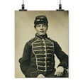 thumbnail image 2 of Print: Young Civil War Soldier In Union Musicians Frock Coat, 2 of 4