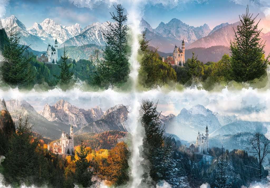 Ravensburger Castle Through the Seasons 18,000-Piece Jigsaw Puzzle