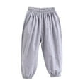 thumbnail image 2 of SILVERCELL 2-7T Little Boys Girls Spring Autumn Summer Cotton Soft Trousers Kids Casual Long Pants, 2 of 7