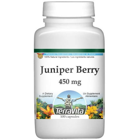 - Juniper Berry - 450 mg (100 capsules, ZIN: 510855)
