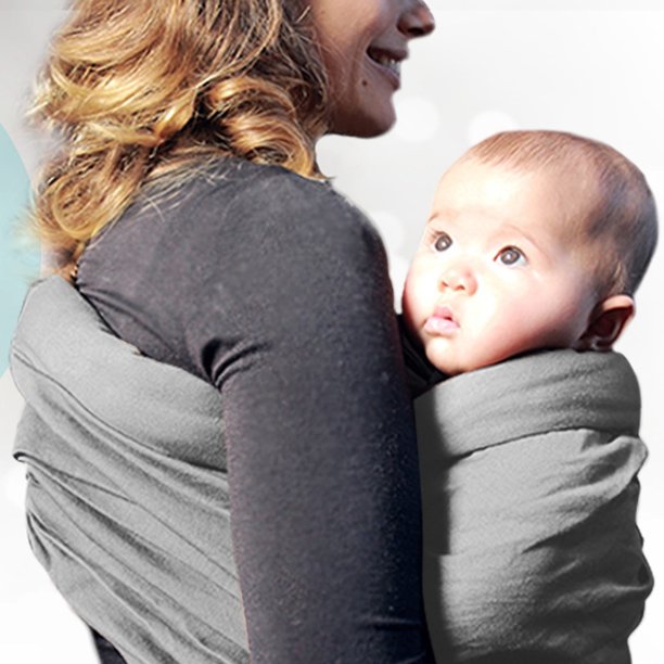Baba Slings Original Sling Convertible Baby Carrier Grey Walmart