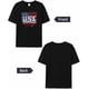 thumbnail image 4 of T-Shirts for Men, USA Flag Crew Neck Cotton T-Shirt Men's Short Sleeve, 4 of 8