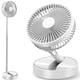thumbnail image 1 of QUALORI Ventilador plegable portátil Flodaway - Ventilador plegable silencioso y recargable para viajes, hogar, cocina, exteriores, camping - Inalámbrico con batería de 7200 Mah, 1 of 4