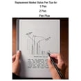 thumbnail image 2 of 20pcs Marker Pen Tips Compatible with Remarkable 1/2 Tablet Pen Marker Pen Tips., 2 of 5