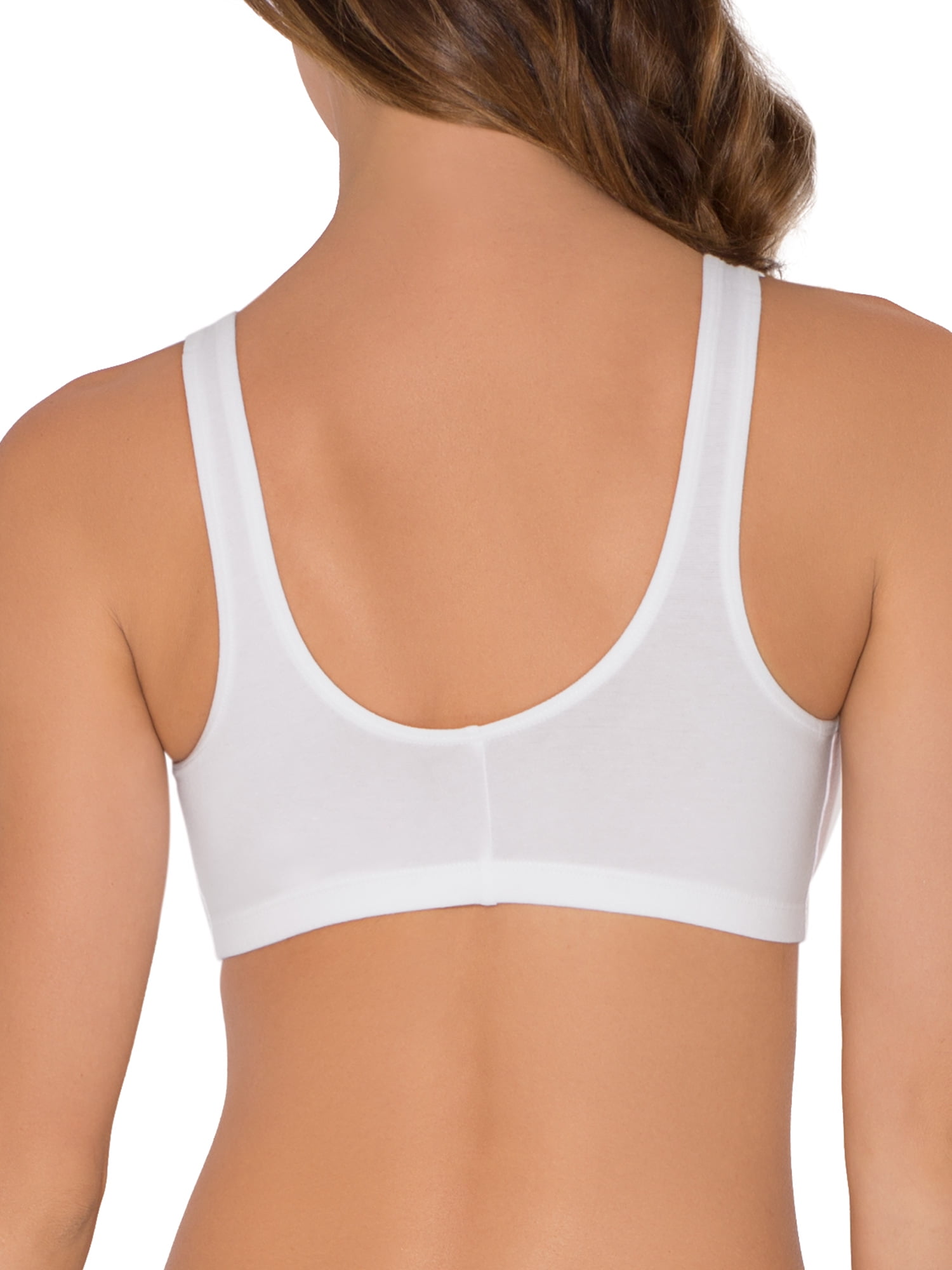 Fruit of the Loom Comfort Cotton Blend Front Close Sports Bra (96014)  48/Sand : : Clothing, Shoes & Accessories