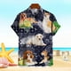 thumbnail image 2 of Camisas con estampado 3D de animales lindos y hámster para hombres, ropa hawaiana divertida con gráficos de mascotas, blusas para niños, ropa de calle Y2k, camisetas de manga corta para hombres, 2 of 4