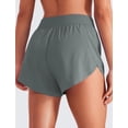 thumbnail image 2 of Shorts CRZ YOGA Cintura Media 4" Corte Lateral Secado Rápido Gris L, 2 of 4