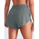 thumbnail image 2 of Shorts CRZ YOGA Cintura Media con Abertura de 10 cm Secado Rápido Gris XL, 2 of 4