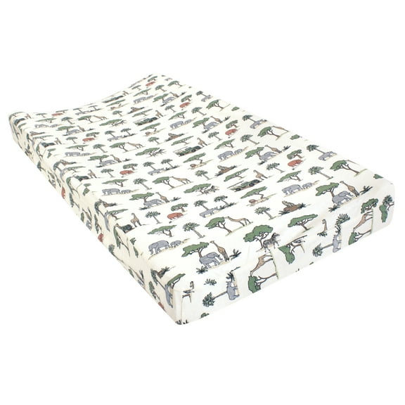 Hudson Baby Changing Pad Cover, Going On Safari, One Size