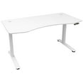 thumbnail image 3 of MotionWise Manager Series Dual Motorized Rising Sit/Stand Desk for Home Or Office, Snow White, 3 of 5