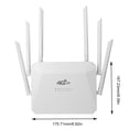 thumbnail image 2 of Repetidor de doble frecuencia, enrutador 4G Lte, módem CPE de 300Mbps, enrutador inalámbrico desbloqueado, 2 of 9