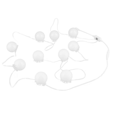 

LED Vanity Mirror Lights Makeup Lighting Kit with 10 Light Bulbs Makeup Mirror Lights Kit