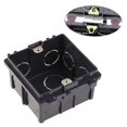 thumbnail image 2 of Caja de conexiones de pvc tipo 86 casete de montaje en pared para base de enchufe de interruptor, 11 Feliz Sencillez, 2 of 5