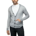 thumbnail image 4 of X RAY JEANS Mens Herringbone Cardigan Sweater, Off White/H Grey, XL, 4 of 6
