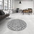 thumbnail image 3 of Ahgly Company Indoor Rectangle Patterned Smokey Gray Area Rugs, 4' x 6', 3 of 6