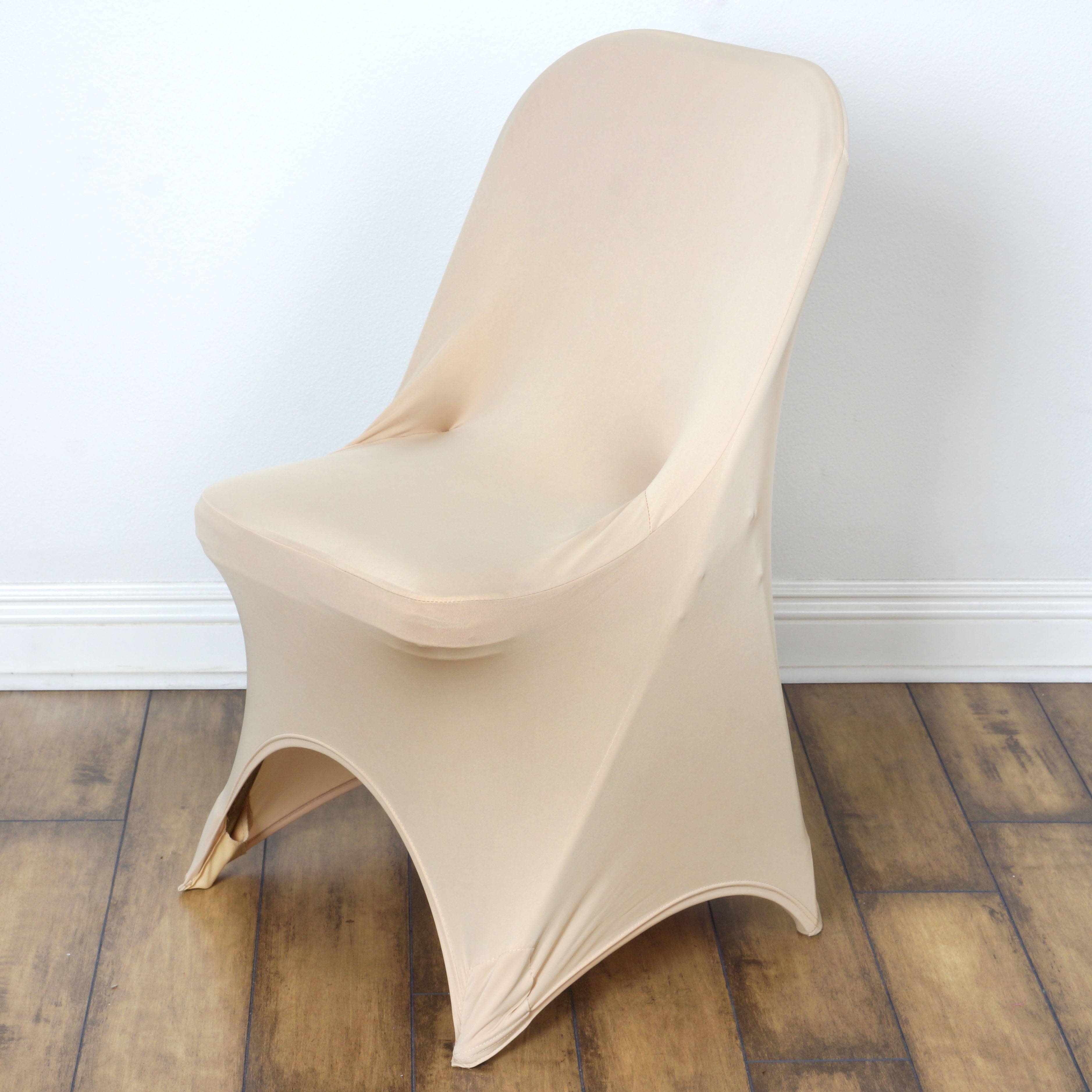 Balsacircle Spandex Stretchable Folding Chair Covers Slipcovers