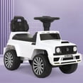 thumbnail image 2 of Mercedes Kids Ride On Push Car - White, 2 of 6