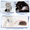 thumbnail image 4 of Unique Bargains Cat Recovery Suit Soft Breathable Cat Surgeries Suit Cat Onesie for Cats After Surgeries Prevents Licking Wounds M White 1Pcs, 4 of 7