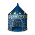 thumbnail image 1 of Tienda de campaña Toynk Blue Fantasy Castle para niños, 54 x 41 pulgadas, 1 of 6