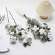 thumbnail image 2 of Flores Artificiales de Semillas de Algodón Secas para Decoración de Sala de Estar | Ramas de Plástico Blanco, 12 Unidades, 62 X 6 Cm, 2 of 7
