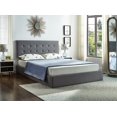 thumbnail image 2 of Grey Fabric Storage Bed w Hydraulic Lift - Full, 2 of 2