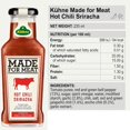 thumbnail image 2 of Kuhne Hot Chili Sriracha, Hot Sauce with Jalapeno Chillies and Garlic, Add a Kick to Meat, Chicken, Fish and Stir Fries, 7.94 oz Bottle, 2 of 8