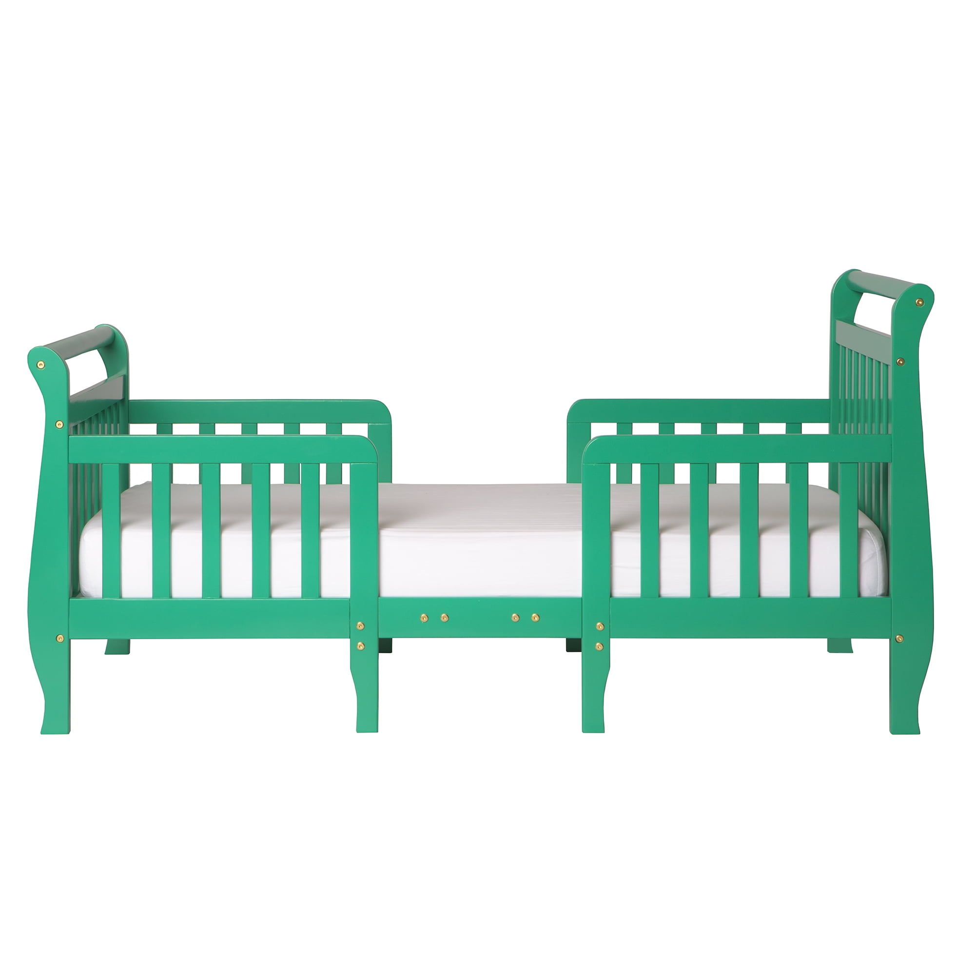 Dream On Me Emma 3 in 1 Convertible Toddler Bed, Emerald
