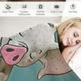 thumbnail image 3 of ONETECH It's A Good Day to Read A Book Elephant and Piggie Blanket Soft Flannel Throw Blanket Gifts for Boys Girls Adults Comfy Cozy Couch Travel Blankets for Living Room,, 3 of 6