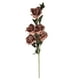 thumbnail image 2 of Faux Flowers Vintage 5 Rolled Roses Bouquet Foam Faux Flower Bouquet Home Decor Arrangement Wedding Decoration Faux Roses, 2 of 6