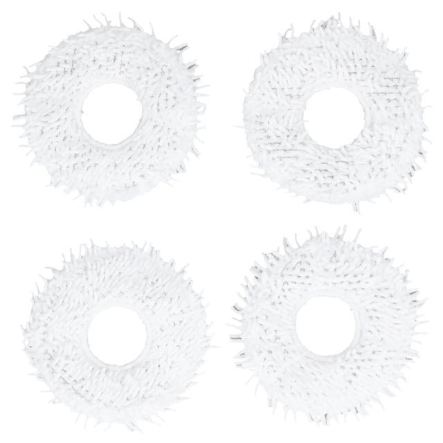 4Pcs Balayeuse de Remplacement Chiffon de Nettoyage Chiffon Non Tissé pour Robot Balayeuse N9 +