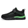 thumbnail image 6 of Xiaoxatg Boys Athletic Sneakers Lightweight Breathable Comfortable Walking Casual Shoes For Daily Wear Non Durable Design 10-10.5 Years Green, 6 of 9